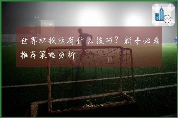 世界杯投注有什么技巧？新手必看推荐策略分析